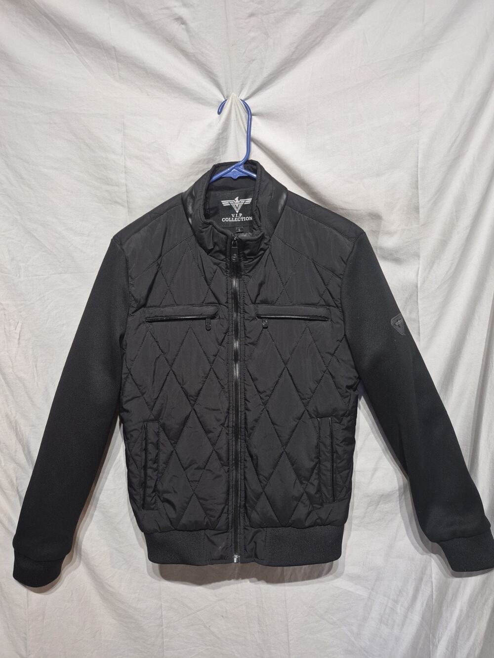 VIP Collection Men’s Size S Jacket Coat Great Condition & Clean Puffer bomber
